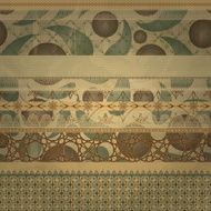 vector retro background pattern