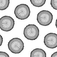 Tree rings saw cut tree trunk background N6