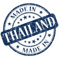Made In Thailand blue stamp