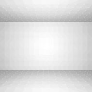 White geometric design