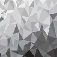 silver polygonal background