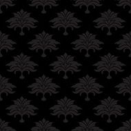 black background with flower leaves
