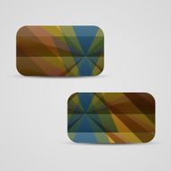 Vector business-card set for your design N396