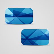 Vector business-card set for your design N397