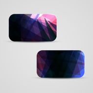 Vector business-card set for your design N402