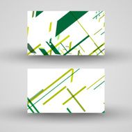 Vector business-card set for your design N417