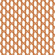 Seamless wicker hexagon pattern