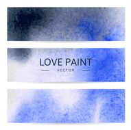 watercolor banners N5