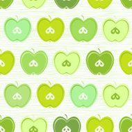 Seamless colorful apple pattern in vector N2