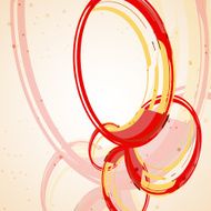Futuristic abstract shape illustration N9