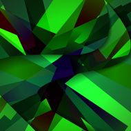 Abstract dark shape illustration N13