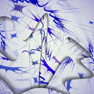 Abstract pattern of lines N123