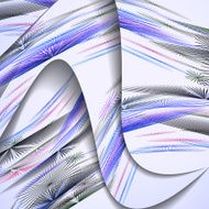 Abstract pattern of lines N125