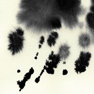 Abstract painted grunge watercolor stains