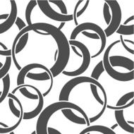 Seamless Retro Circles Pattern