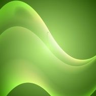 Bright wavy background