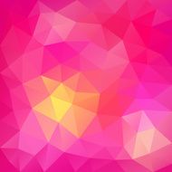 Pink Abstract Polygonal Background N3