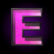 vector pink plastic figure e N2