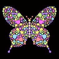 abstract butterfly N10