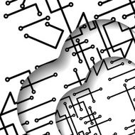 Circuit board illustration N81