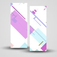 Vector banner set for your design N167