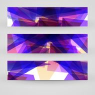 Vector banner set for your design N170