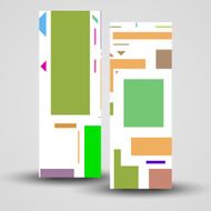 Vector banner set for your design N171