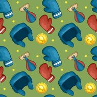 Boxing pattern - sport #2