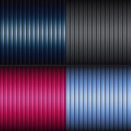 Vector plastic backgrounds set