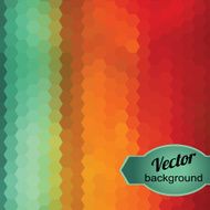 abstract background of the hexagons N3