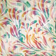 Vintage floral beautiful background vector N6