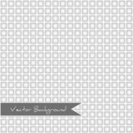 white geometric pattern with squares and circles