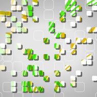 Abstract shapes background N306