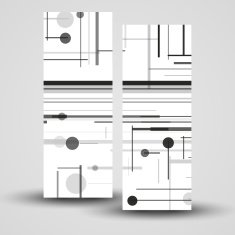 Vector banner set for your design N145