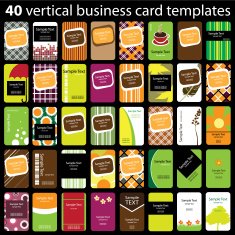 40 Colorful Business Cards