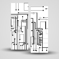 Vector banner set for your design N148