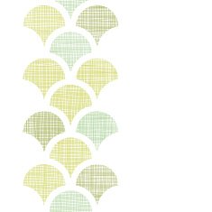 Abstract textile green fishscale vertical seamless pattern background