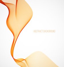 Abstract orange wavy background N2