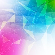 Colorful abstract crystal background N10