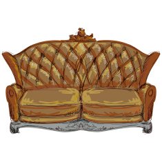The art retro sofa N2