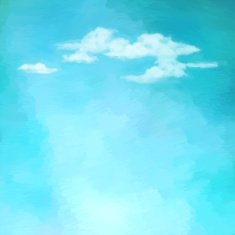 Sky clouds vector background N2