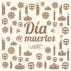 Day Of The Dead Vintage Texture N2