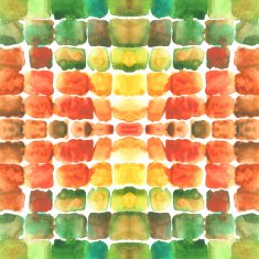 Watercolor color stains pattern N5