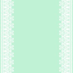 lace frame on green background N2