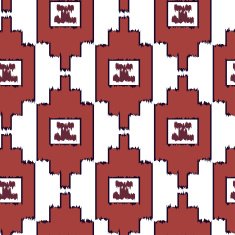 Abstract Seamless texture with Tribal pattern