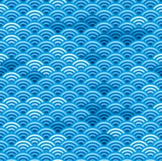 Seamless japanese waves (1 credit)
