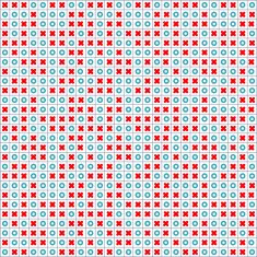 Seamless colorful tic-tac-toe pattern
