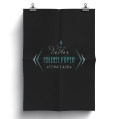 Folded Paper Template N2