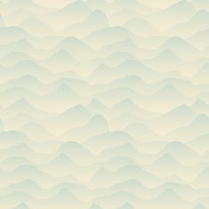 Abstract Blue Mountain Pattern Vector Illustration