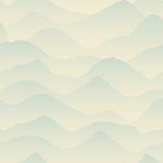 Abstract Blue Mountain Pattern Vector Illustration N2